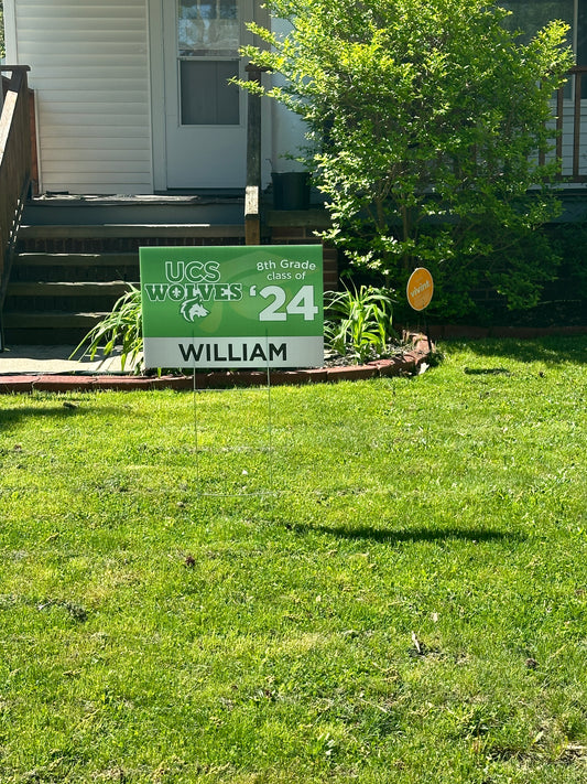 GRADUATION YARD SIGN